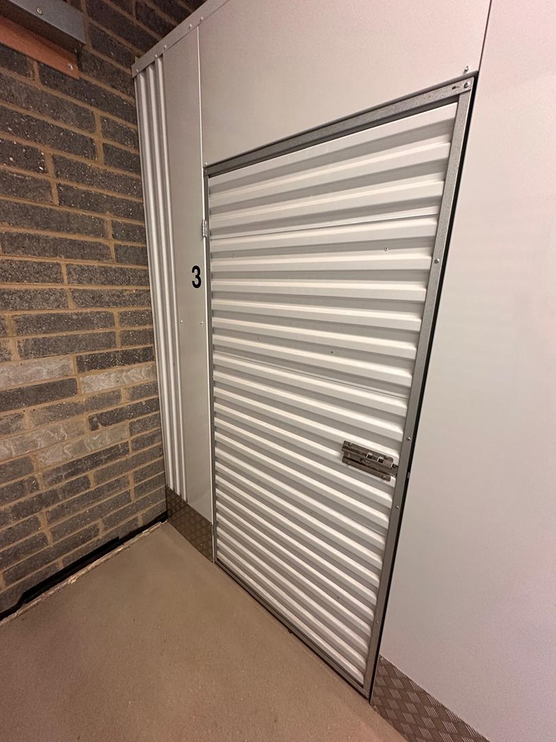 Individual storage unit interior - spacious and secure